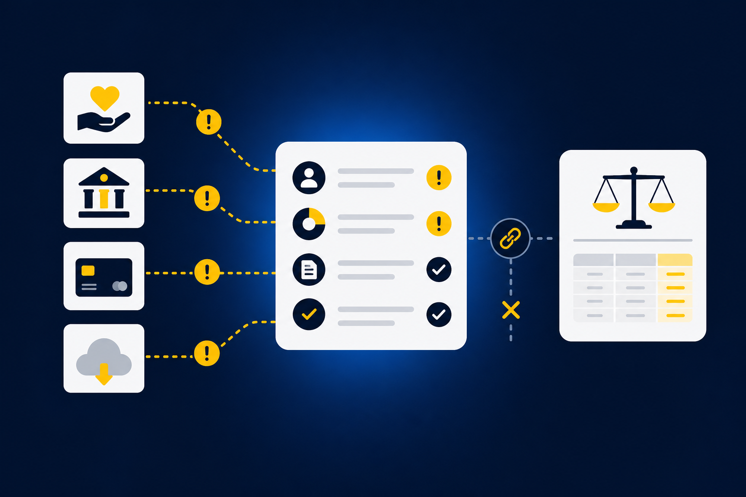 Why Accounting Automation Myths Survive the Nonprofit Close concept illustration - Truewind